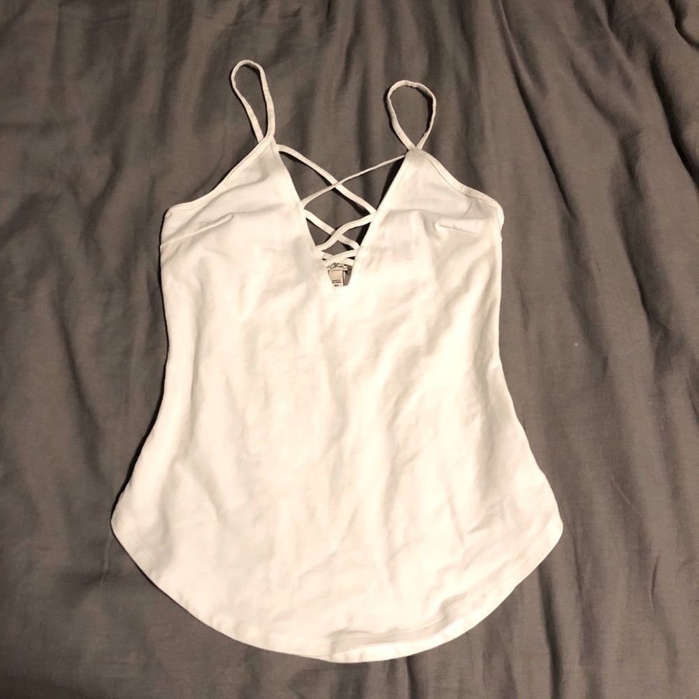 Express plunging V-front cami size XS